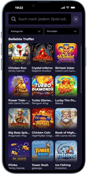 Casino High Fly bet Slot-Seite